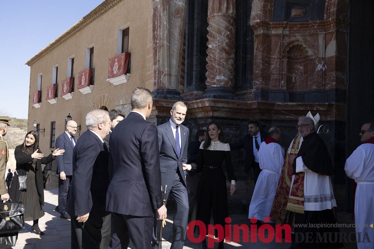 Visita de los reyes de España a Caravaca (explanada de la Basílica)