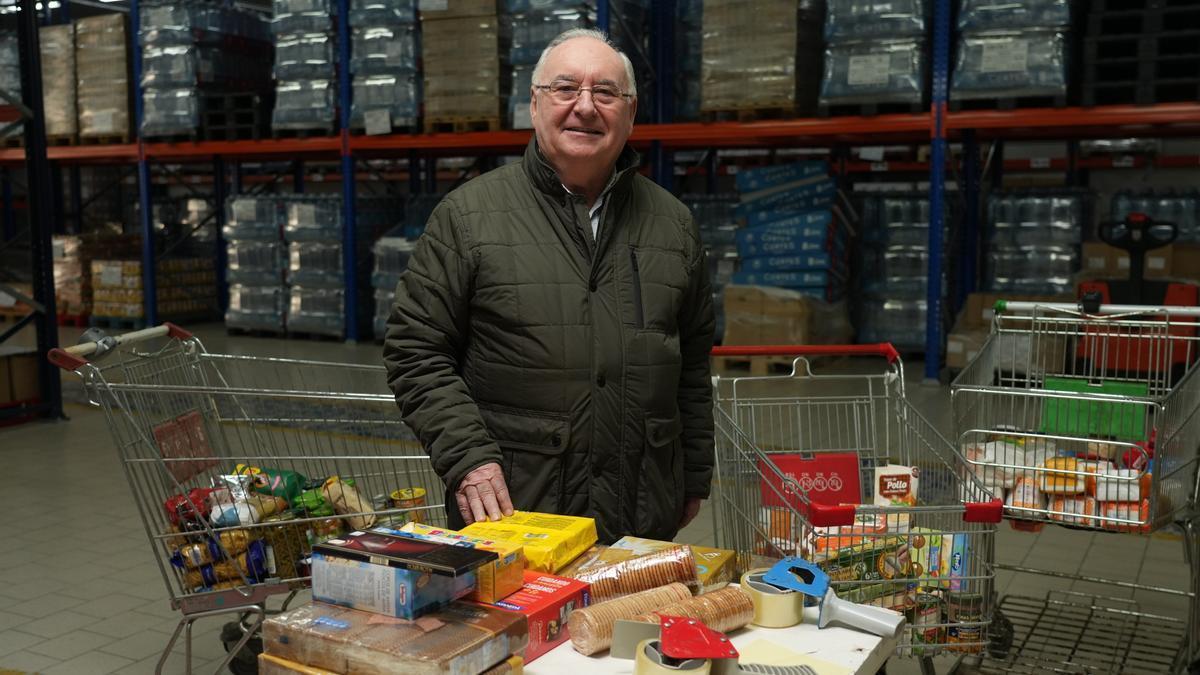 Santiago Miralles, presidente del Banco de Alimentos de Castellón, interviene en 'La Panderola'