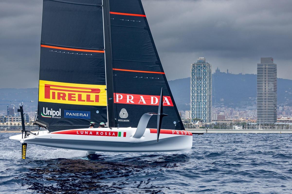 Los espías del equipo italiano de la Copa América de vela: «Es como jugar al escondite»