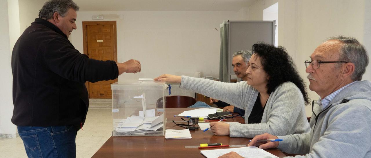 Votaciones en Moraleja de Sayago