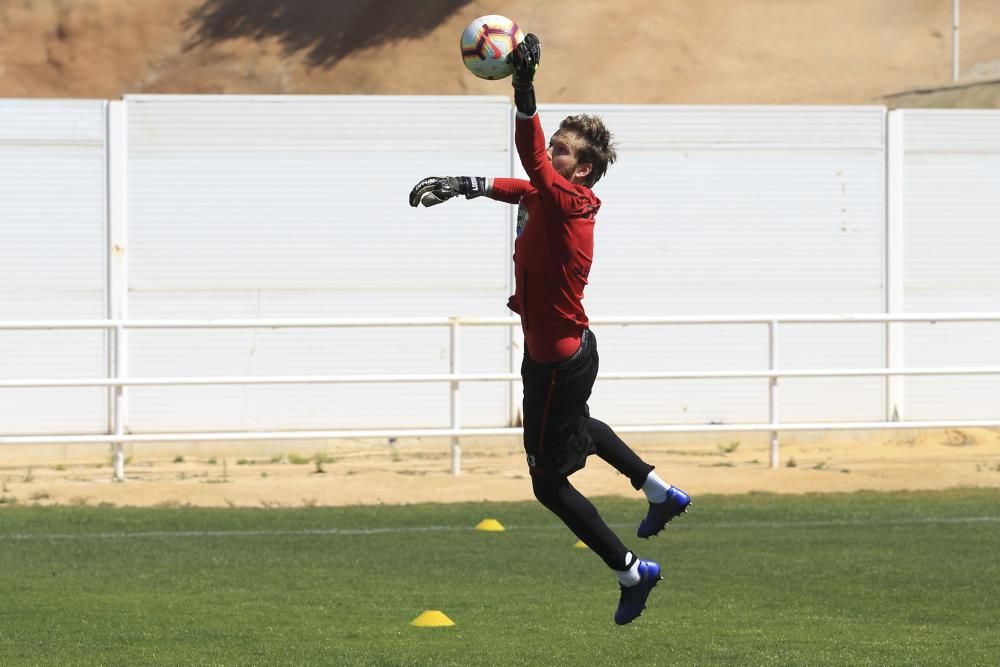 El Dépor prepara en Benidorm el partido del Elche