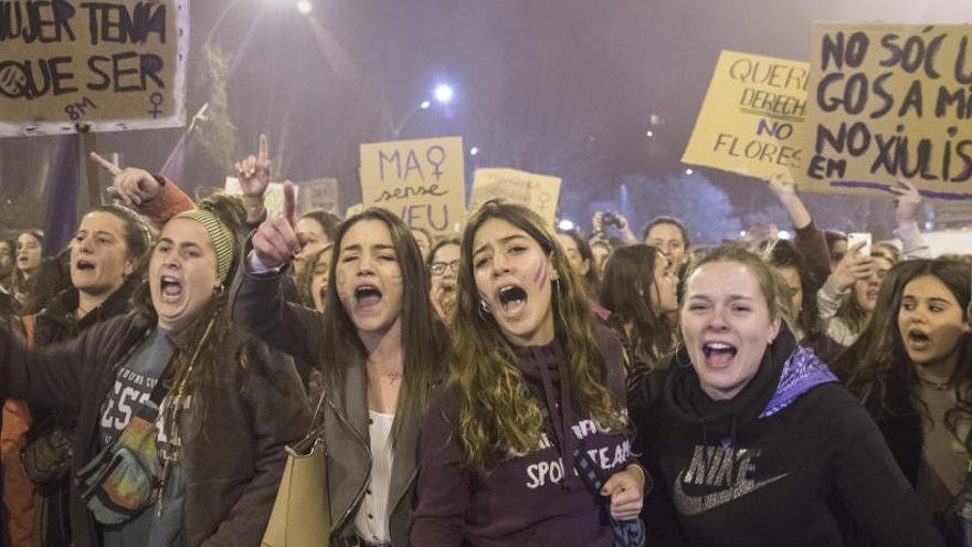 Manifestació del 8-M de l&#039;any passat