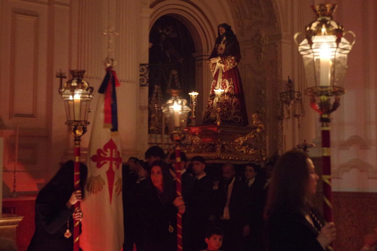 Vía crucis del Señor de Medinaceli en Santiago