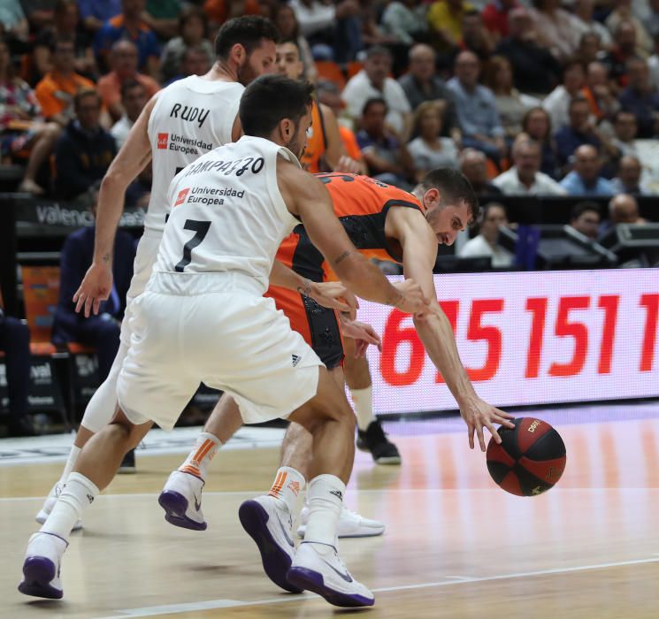 Valencia Basket - Real Madrid, en imágenes