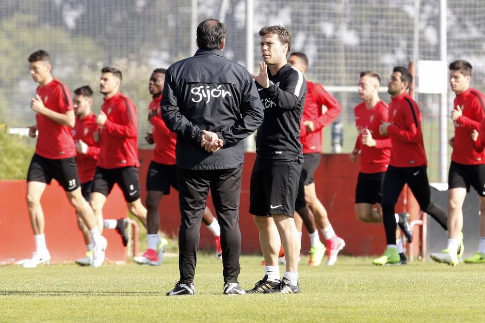 Galería entrenamiento Sporting