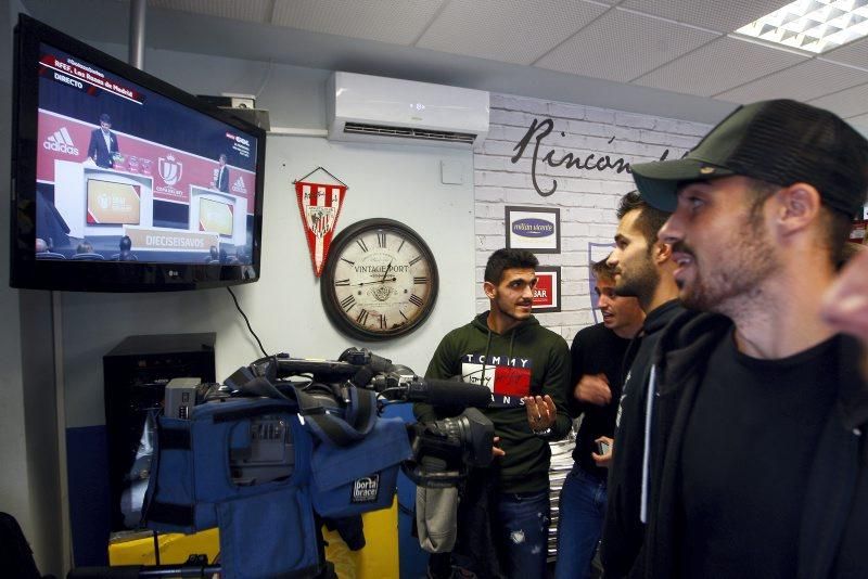 Sorteo de la Copa del Rey en el Club Deportivo Ebro