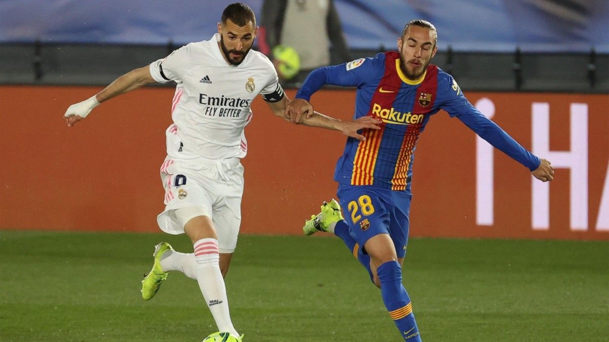 Benzema ha sido el autor del primer gol del clásico