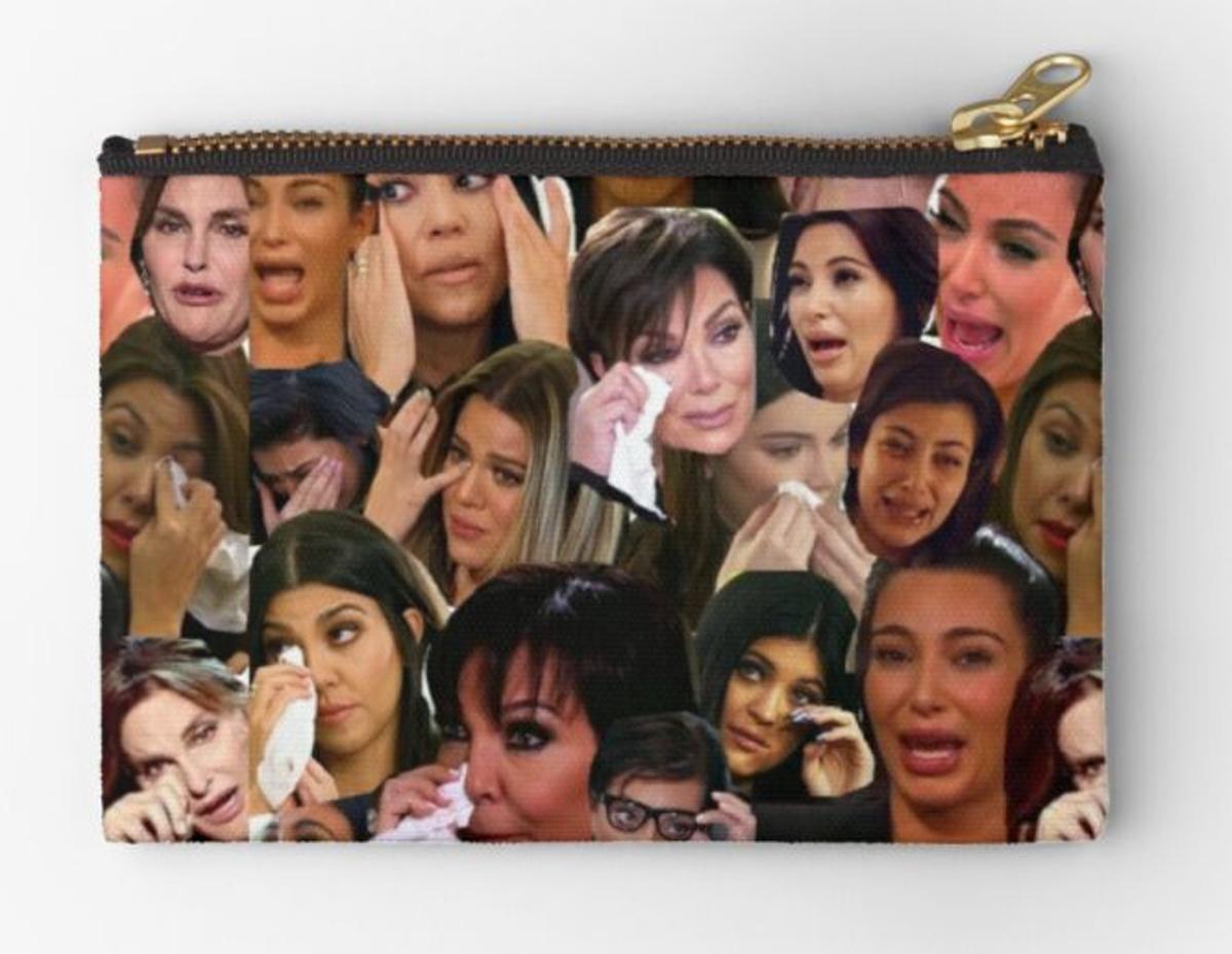 Collage Kardashians llorando