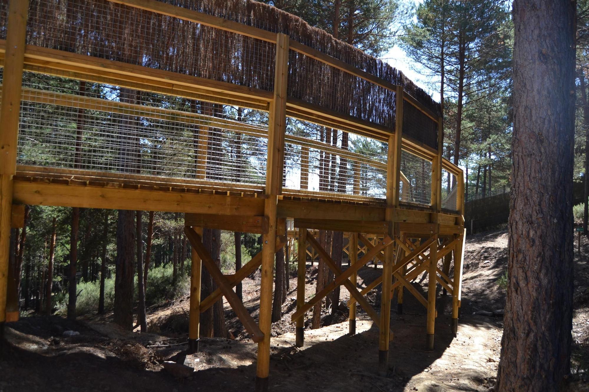 Las mejores imágenes de la visita del consejero al Centro del Lobo de Robledo de Sanabria