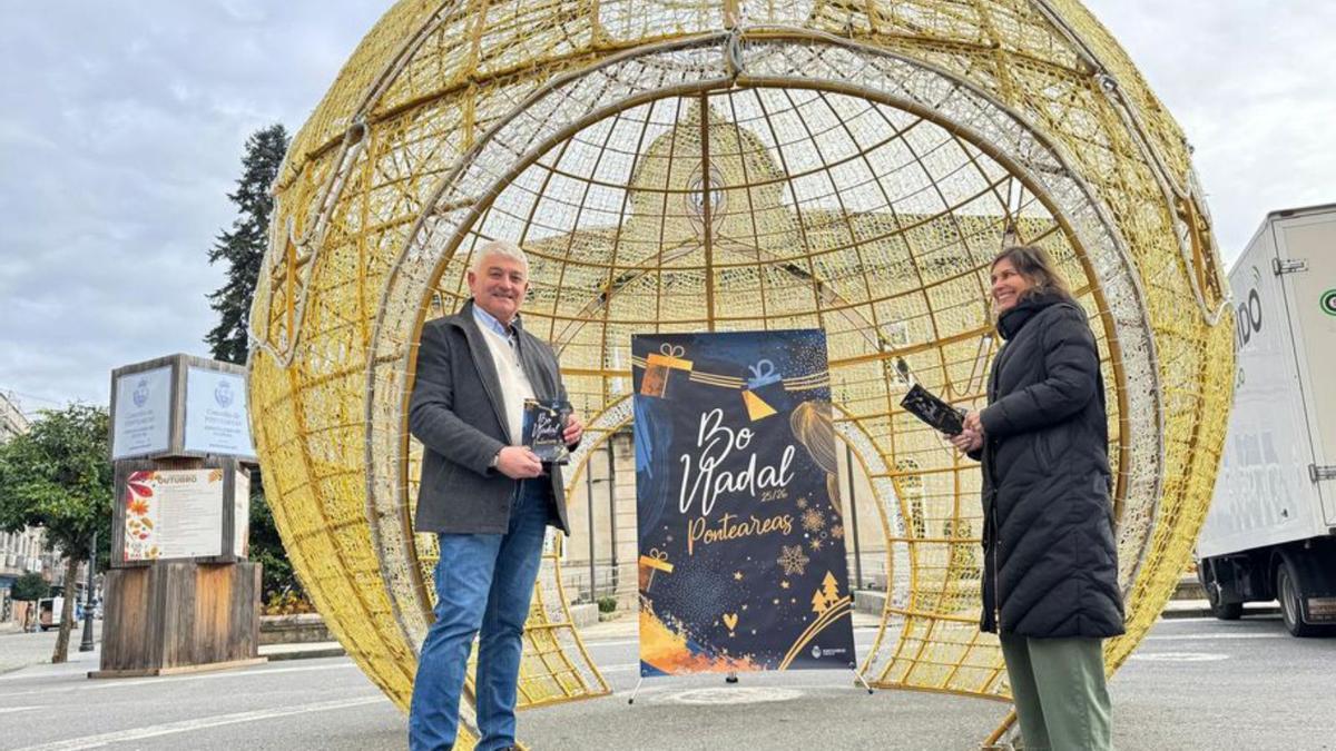 Juan Carlos González y Nava Castro presentan el programa.