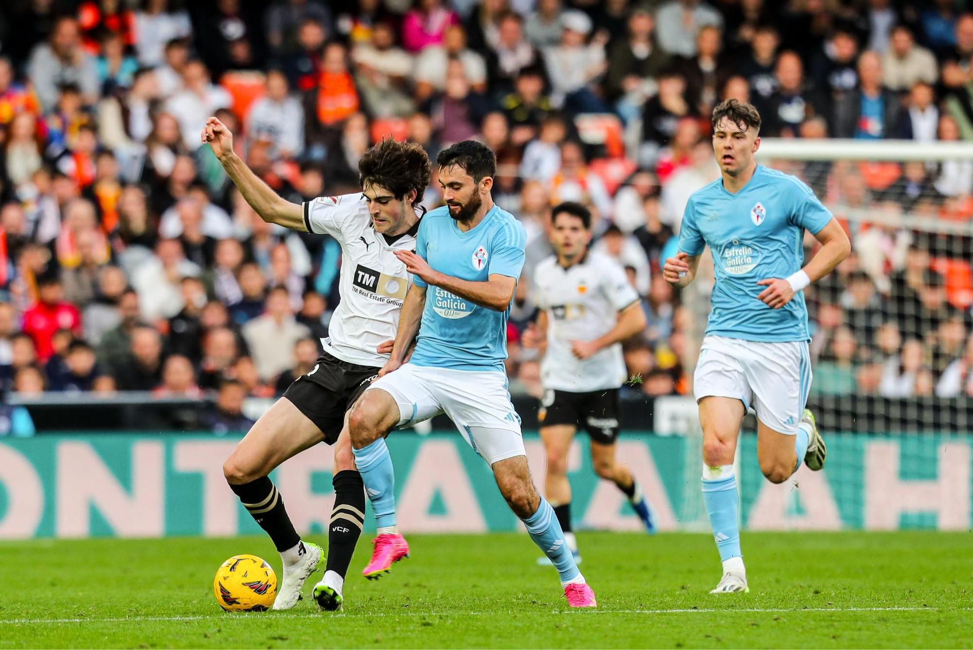 Las mejores imágenes del Valencia-Celta