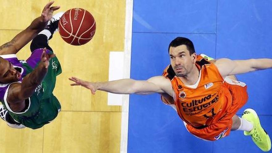 Unicaja y Valencia podrían verse las caras de nuevo en el play off.