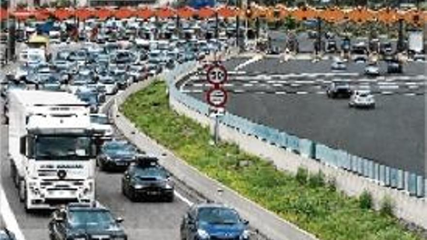 Les protestes van generar fins a 9 quilòmetres de cues