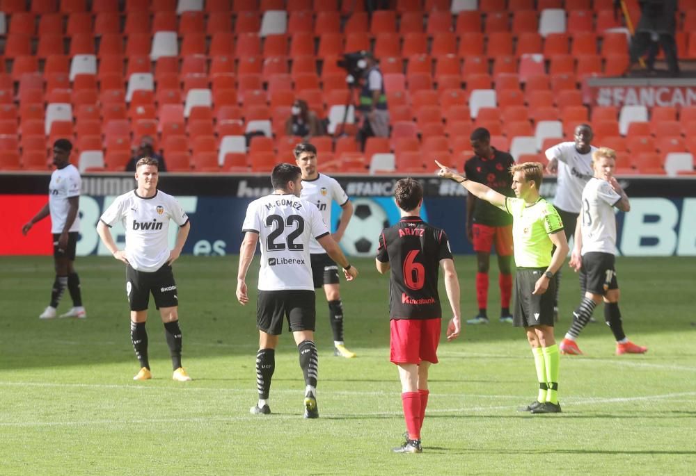 Valencia CF - Real Sociedad, en imágenes