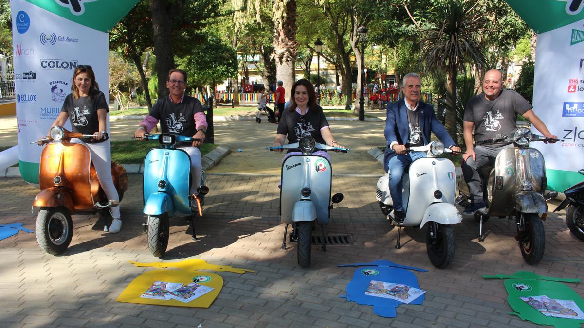 Presentación en Lucena de la 11ª edición de la Ruta Subbética en Vespa.