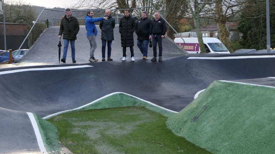 El circuito de A Florida, en Vilagarcía, acogerá en junio el campeonato gallego de “pump track”