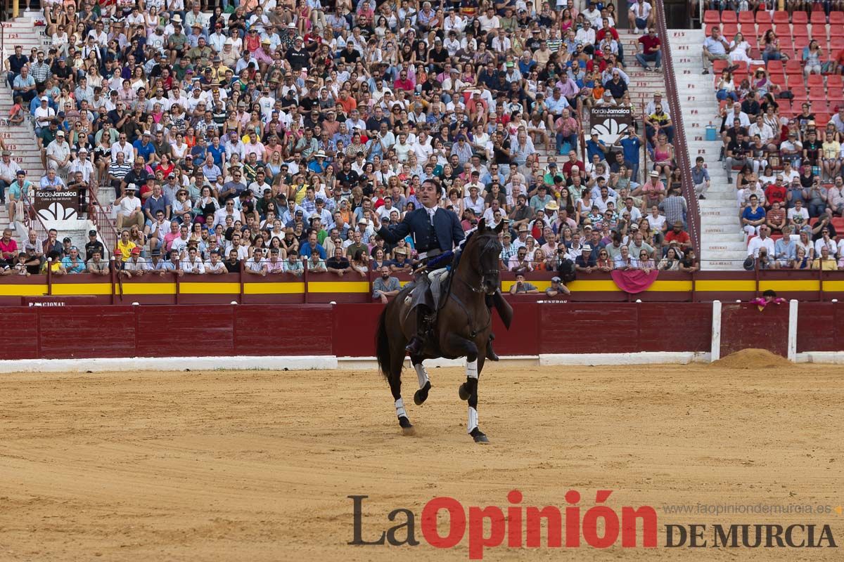 Corrida de Rejones en la Feria Taurina de Murcia (Andy Cartagena, Diego Ventura, Lea Vicens)