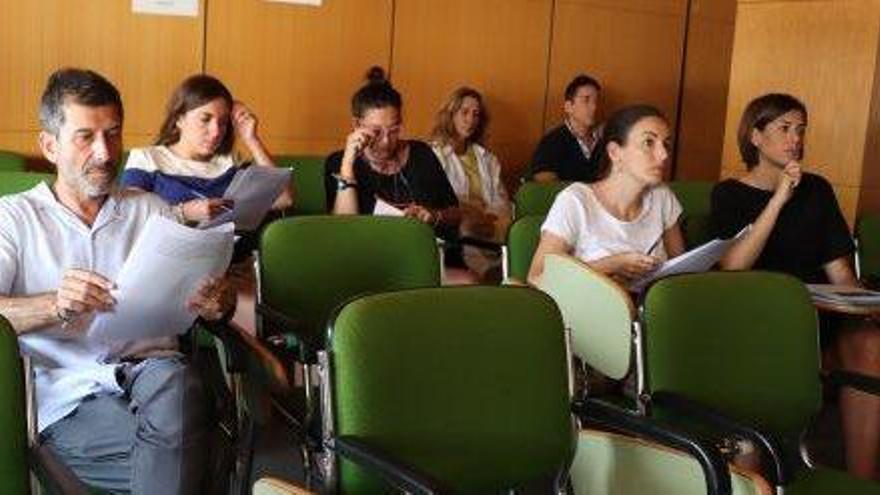 Imagen de los asistentes en Ibiza al taller sobre el suicidio.