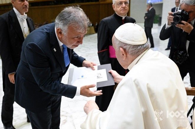 Encuentros de Canarias con el Papa