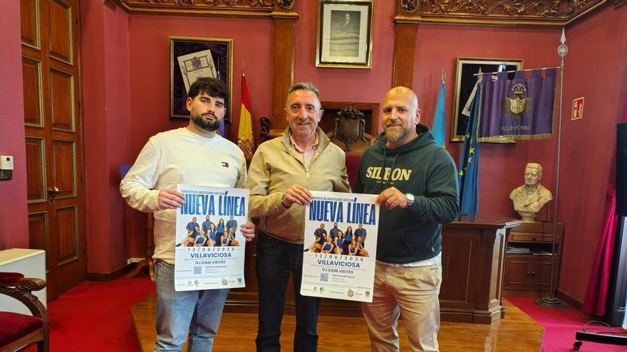 La orquesta Nueva Línea, estrella del 50.º aniversario de la Sociedad de Festejos Santiago de Peón
