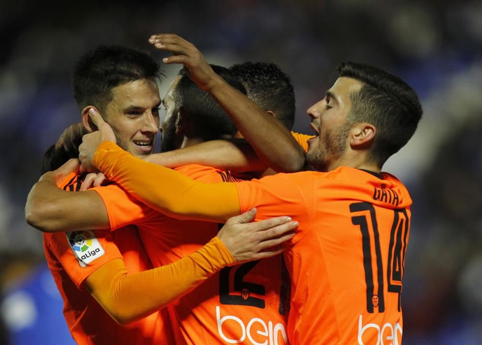 Las mejores imágenes del Leganés - Valencia CF