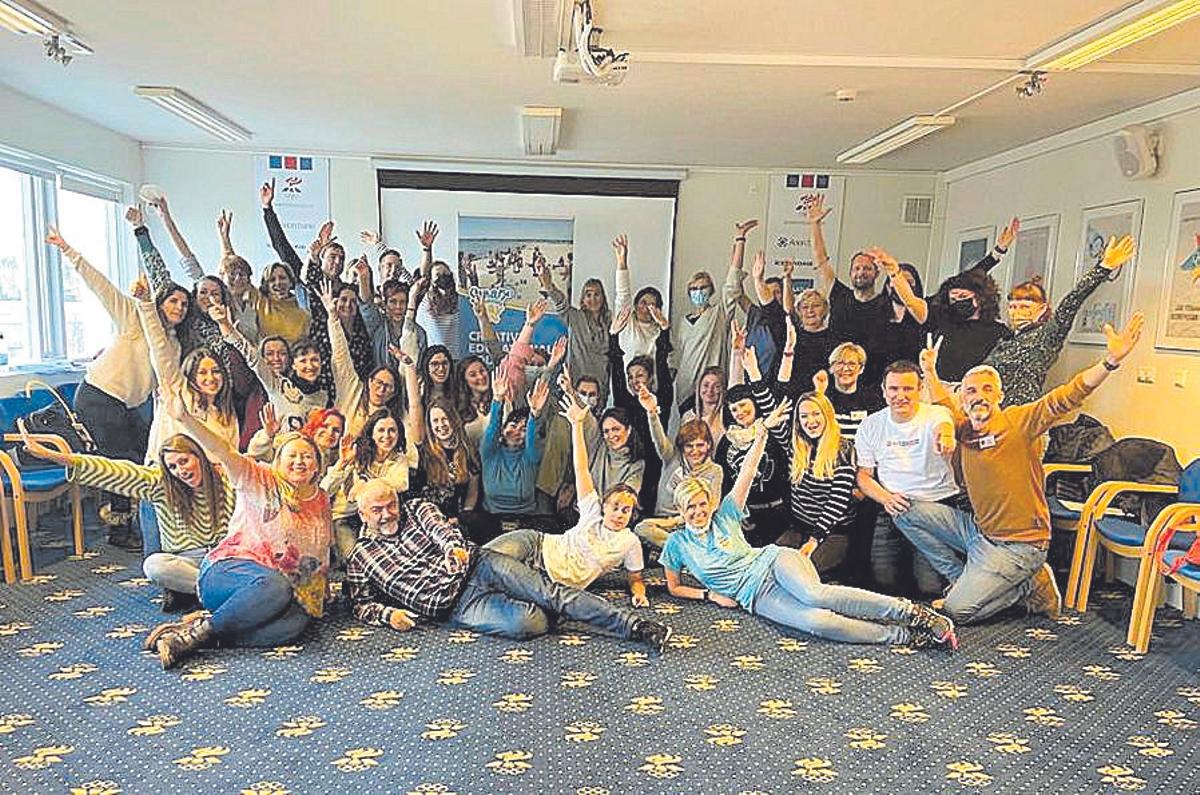 Imagen de los participantes en el curso realizado en Islandia el pasado mes de noviembre.