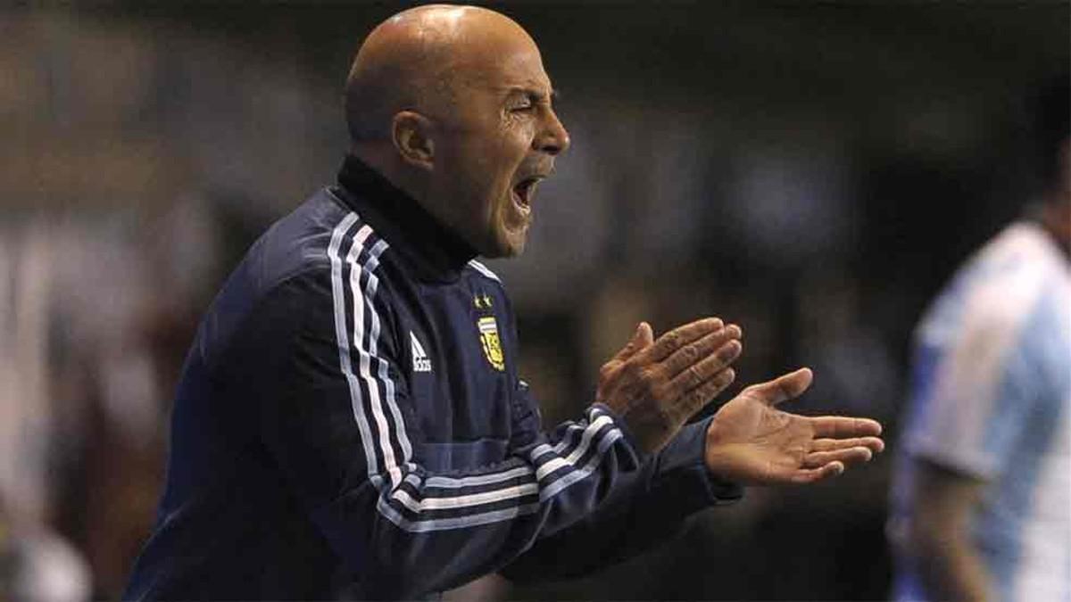 Jorge Sampaoli, seleccionador de Argentina