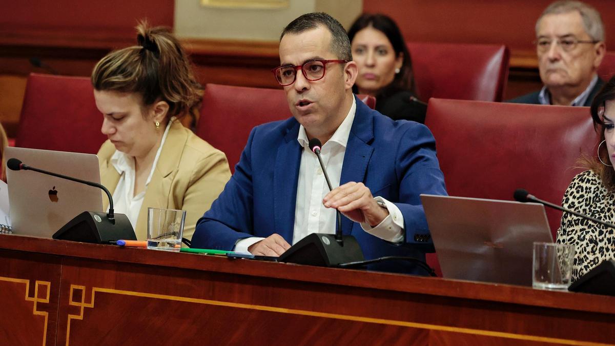 Florentino Guzmán Plasencia, concejal del PSOE en el Ayuntamiento de Santa Cruz.