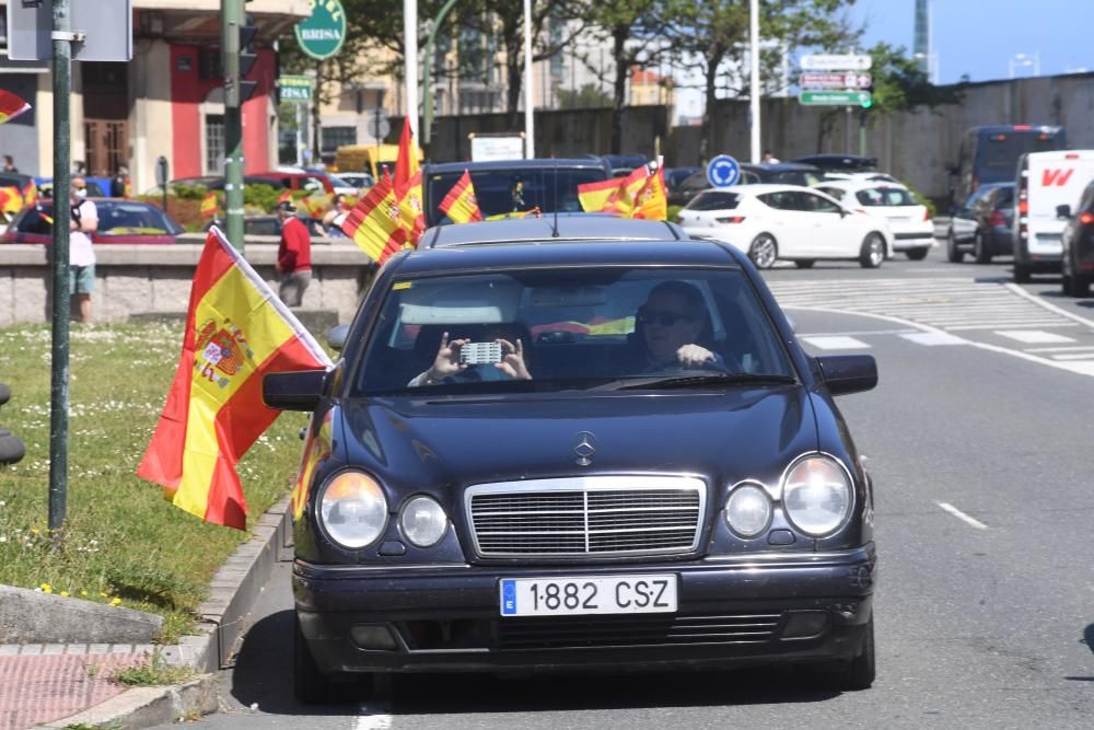 "Caravana por España y por la libertad" en Coruña