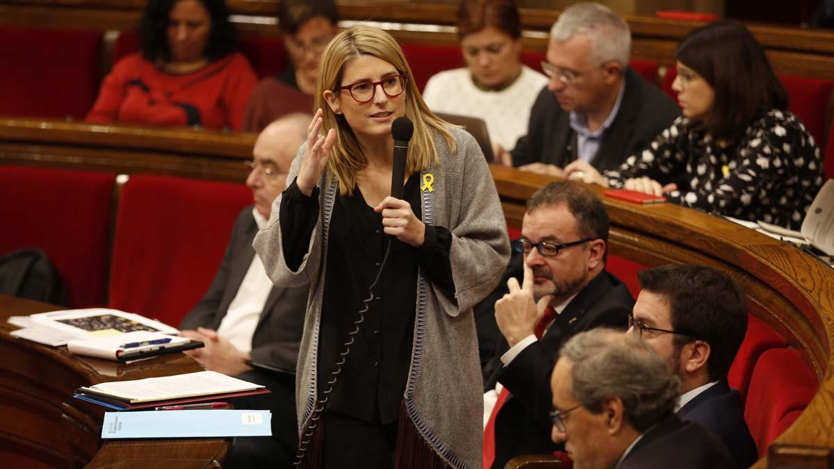 Elsa Artadi abre la puerta a una reunión entre Sánchez y Torra siempre que exista contenido político.