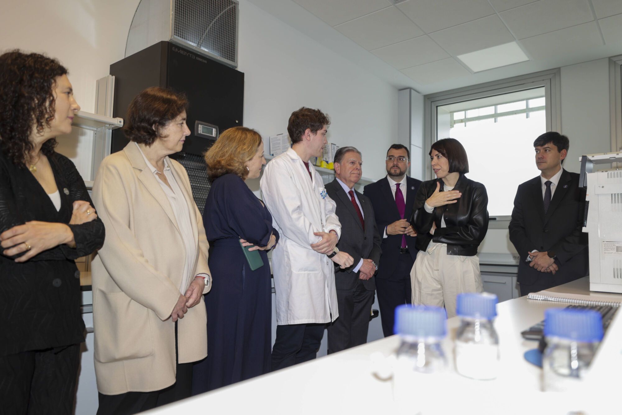 Así es la nueva sede del Instituto de Productos Lácteos de Asturias (IPLA) en Oviedo.