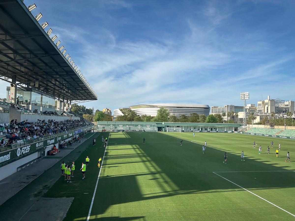 Recreación del exterior del futuro estadio Benito Villamarín, del Real Betis
