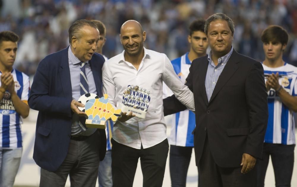 Manuel Pablo, homenajeado en el Teresa Herrera