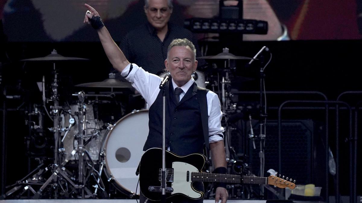 Concierto de Bruce Springsteen en el estadio Metropolitano de Madrid.