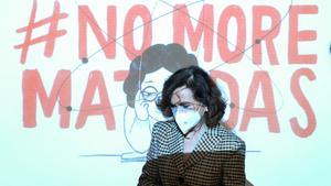 Carmen Calvo recolza la campanya #NomoreMatildas