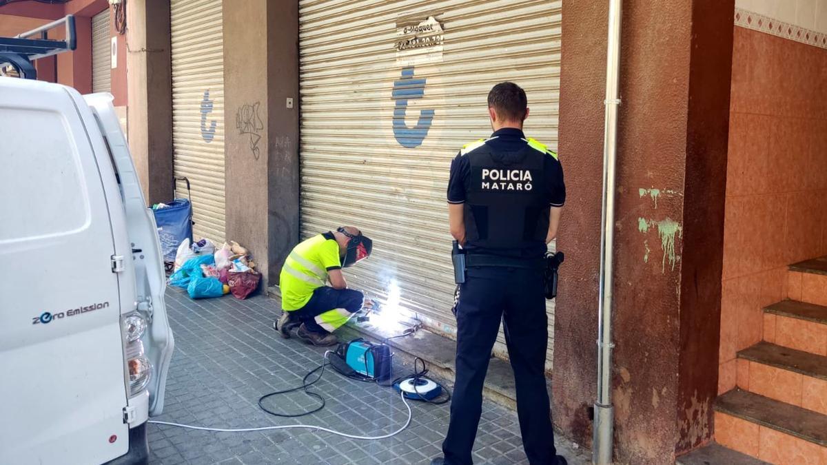 'Desocupación' de la Policía Local de Mataró.