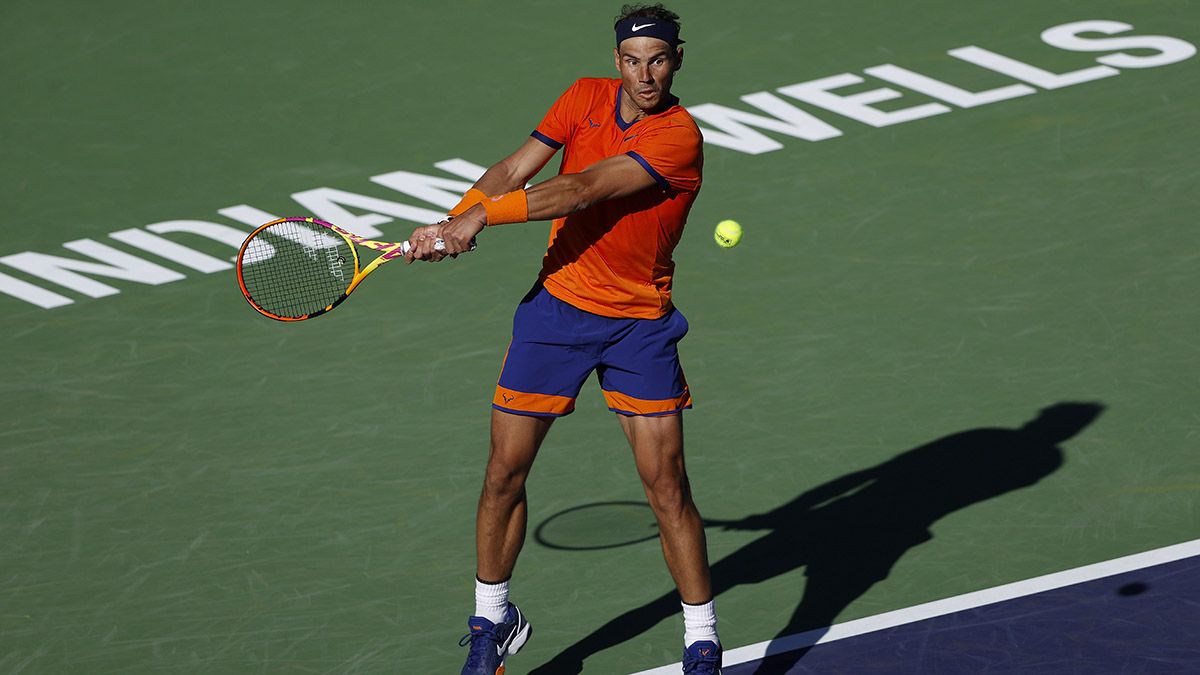 Nadal - Evans de Indian Wells 2022: horario y dónde ver en TV el partido
