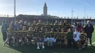 Las guerreras del Santiago Rugby Club finalizan como primeras en la liga regular