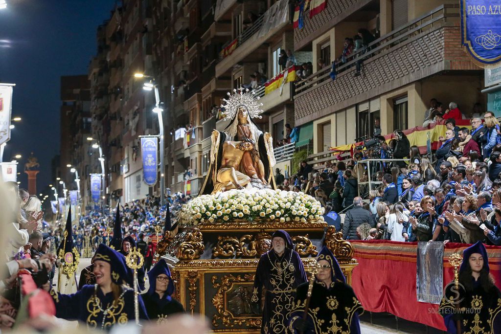 Las imágenes de la procesión de Viernes Santo en Lorca