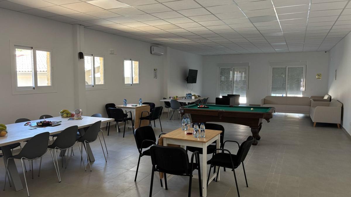 El interior del nuevo Centro Juvenil de Anna.