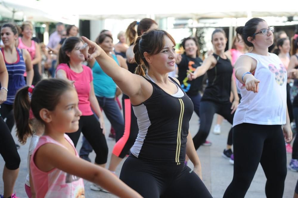 La Alberca se pone en forma a ritmo de zumba