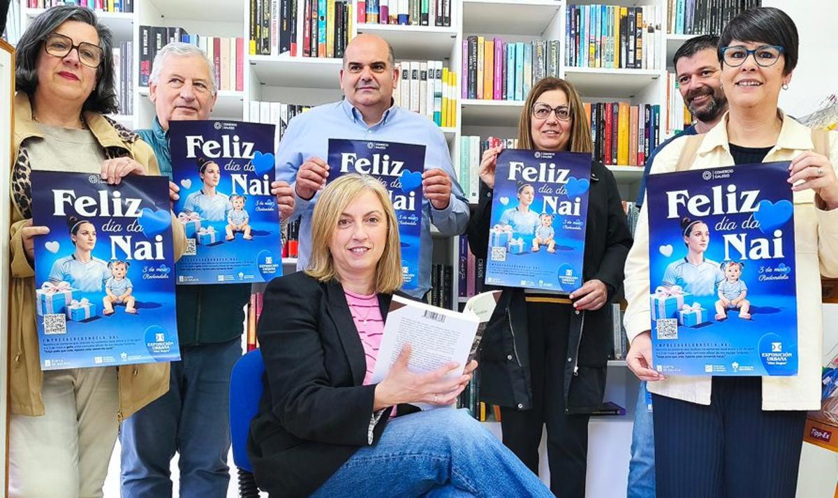 Presentación de los actos del Día da Nai del comercio de Redondela. | A.E.R.