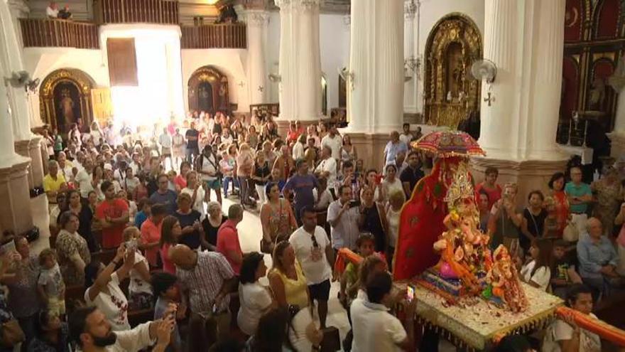 Dimite el vicario del santuario de Ceuta por permitir la imagen hindú Ganesh en el interior del templo