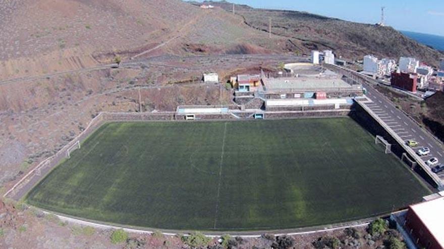 Campo de fútbol de La Restinga.