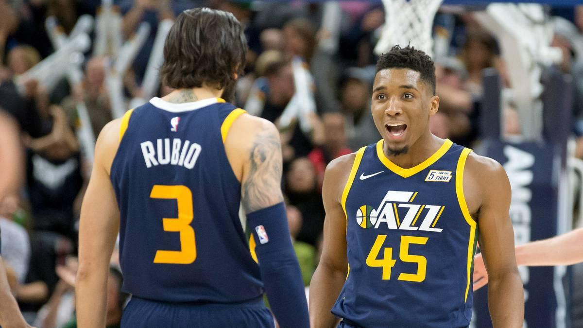 Donovan Mitchell y Ricky Rubio se reencuentran en Cleveland