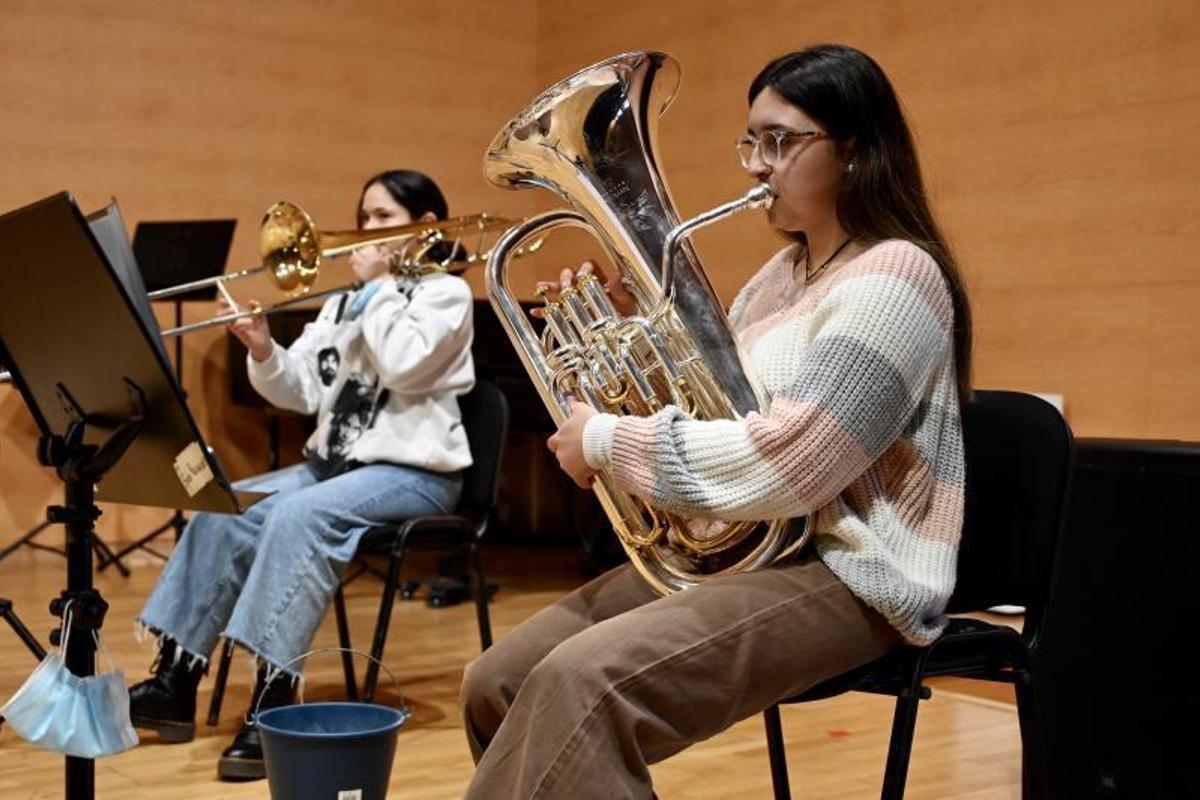 El conservatorio dispone de 35 aulas de enseñanza instrumental y 2 de música de cámara.   | // RAFA VÁZQUEZ