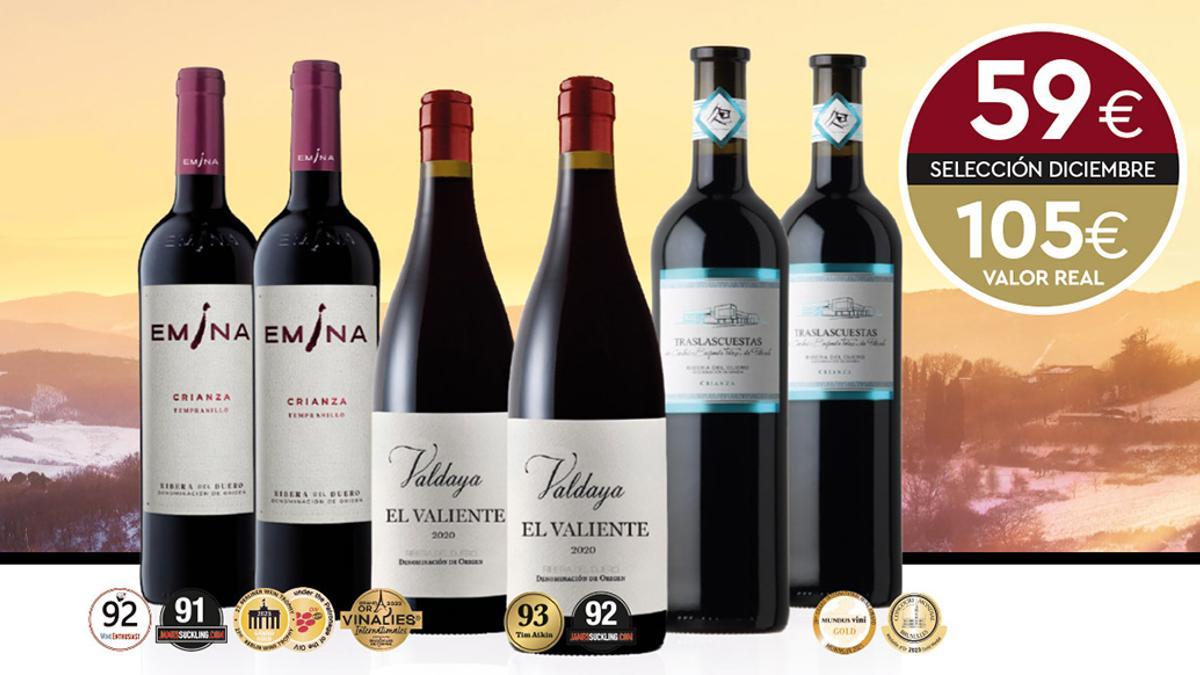 Tres grandes vinos de Ribera del Duero