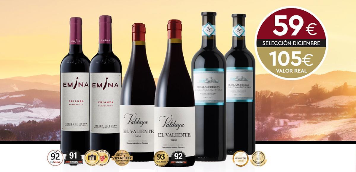Tres grandes vinos de Ribera del Duero