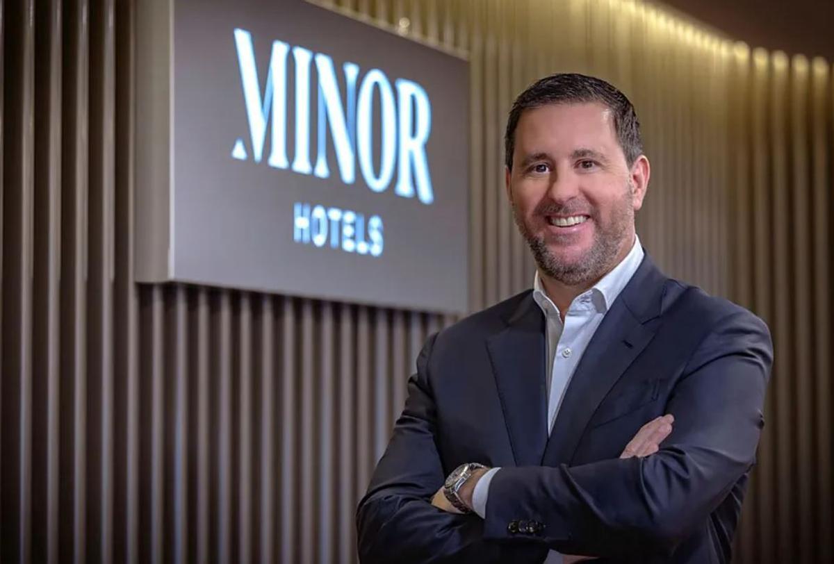 El consejero delegado de Minor Hotels Europe &amp; Americas, Gonzalo Aguilar.