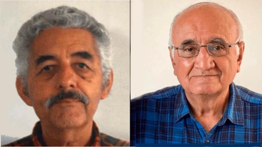 Joaquín César Mora Salazar y Javier Campos Morales, los sacerdotes asesinados. Signis/El Correo.